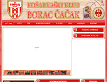 Tablet Screenshot of kkborac.rs